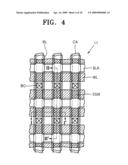 SEMICONDUCTOR MEMORY DEVICE INCLUDING DOUBLE SPACERS ON SIDEWALL OF FLATING GATE, ELECTRONIC DEVICE INCLUDING THE SAME diagram and image