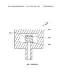 Sensor geometry for improved package stress isolation diagram and image