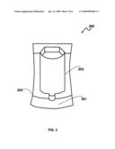 Sensor geometry for improved package stress isolation diagram and image