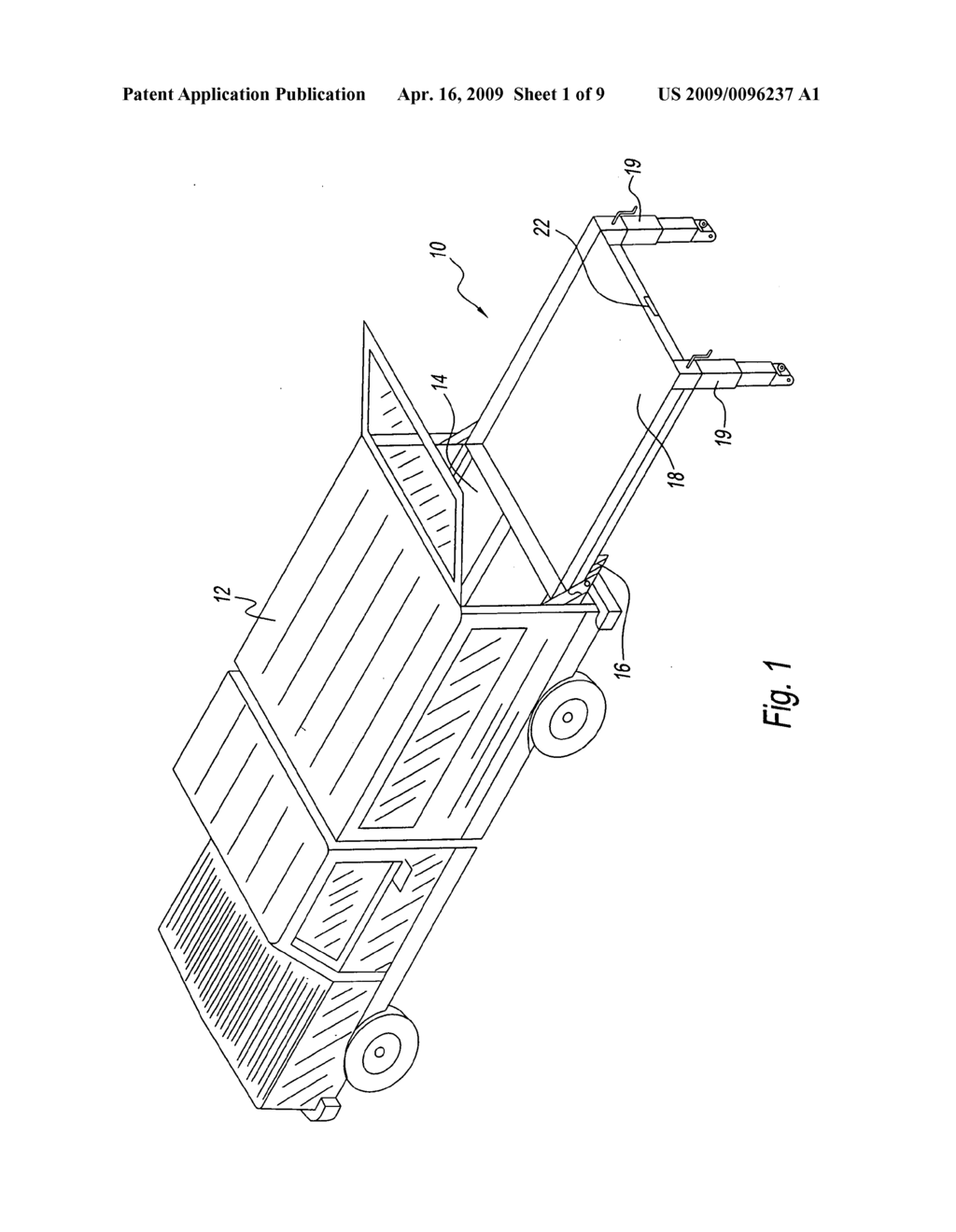 Flatbed extender system for a vehicle - diagram, schematic, and image 02