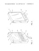 ELECTRONIC DEVICE, INCLUDING HANDHELD ELECTRONIC DEVICE WITH INTELLIGENT HOLSTER diagram and image