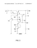 VOLTAGE CONTROL CIRCUIT diagram and image