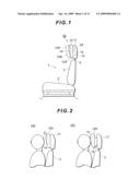 HEAD REST DEVICE FOR VEHICLE diagram and image