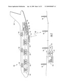 AIRCRAFT IN-FLIGHT ENTERTAINMENT SYSTEM HAVING A MULTI-BEAM PHASED ARRAY ANTENNA AND ASSOCIATED METHODS diagram and image