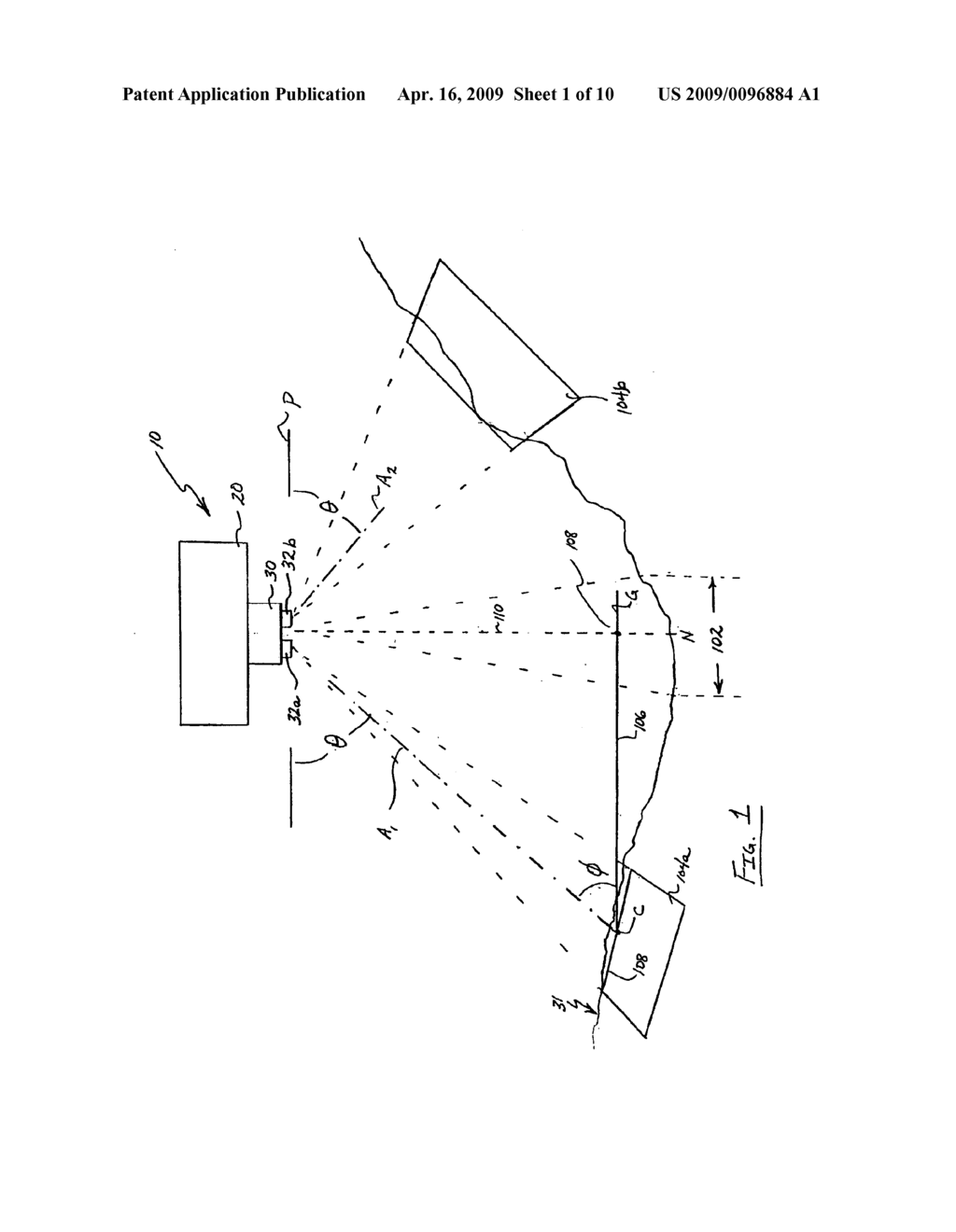 Method and Apparatus for Capturing, Geolocating and Measuring Oblique Images - diagram, schematic, and image 02