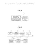 JOB HISTORY MANAGING SYSTEM, CONTROL METHOD THEREFOR, AND STORAGE MEDIUM diagram and image