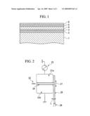 METHOD OF MANUFACTURING MAGNETIC RECORDING MEDIUM, MAGNETIC RECORDING MEDIUM AND SURFACE TREATMENT APPARATUS diagram and image