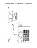 SERVO DAMPER CONTROL OF AIRFLOW WITHIN AN ELECTRONICS CHASSIS diagram and image
