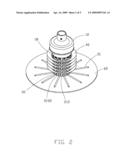 LED LAMP WITH A HEAT SINK ASSEMBLY diagram and image