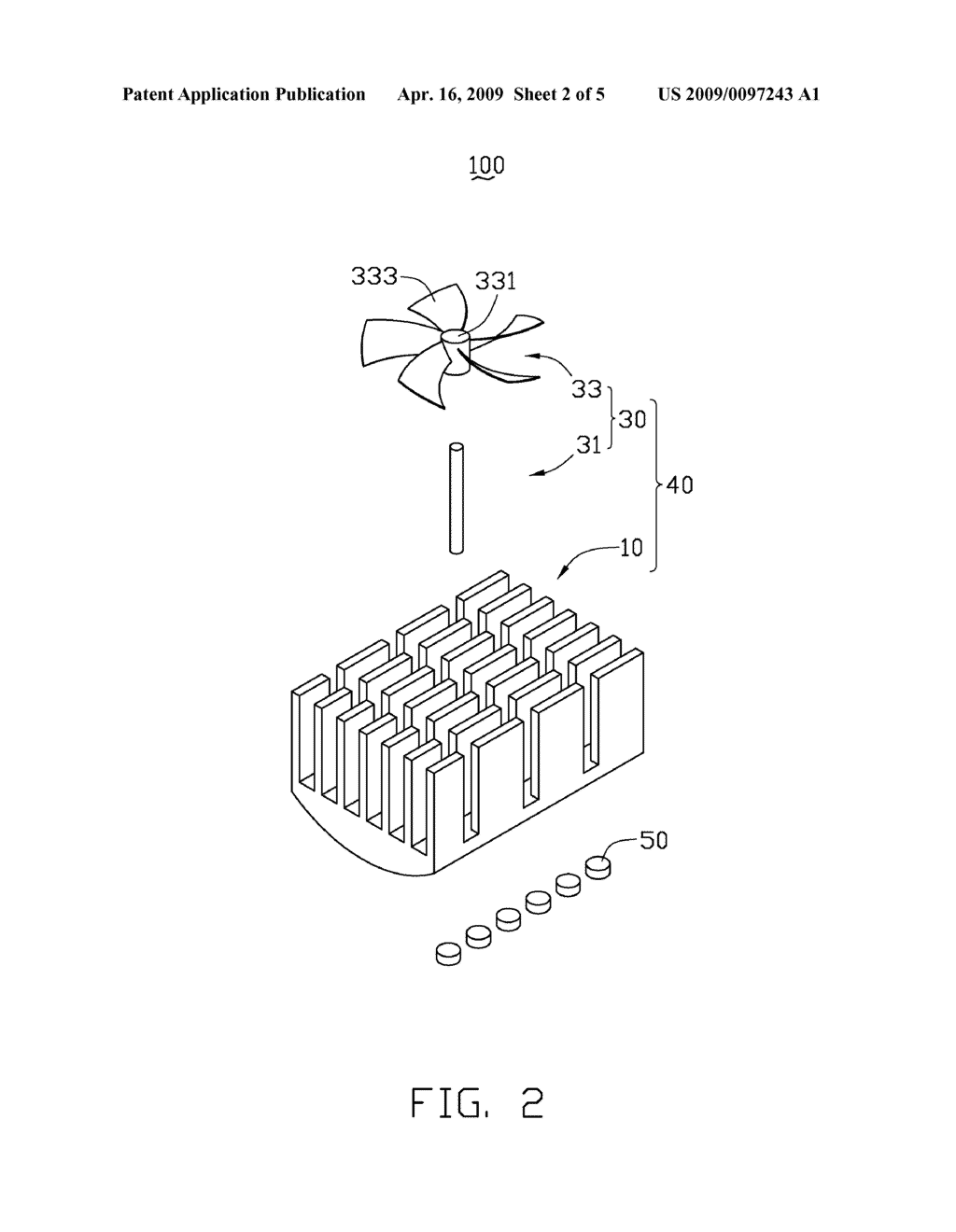 LED LAMP WITH A POWERLESS FAN - diagram, schematic, and image 03