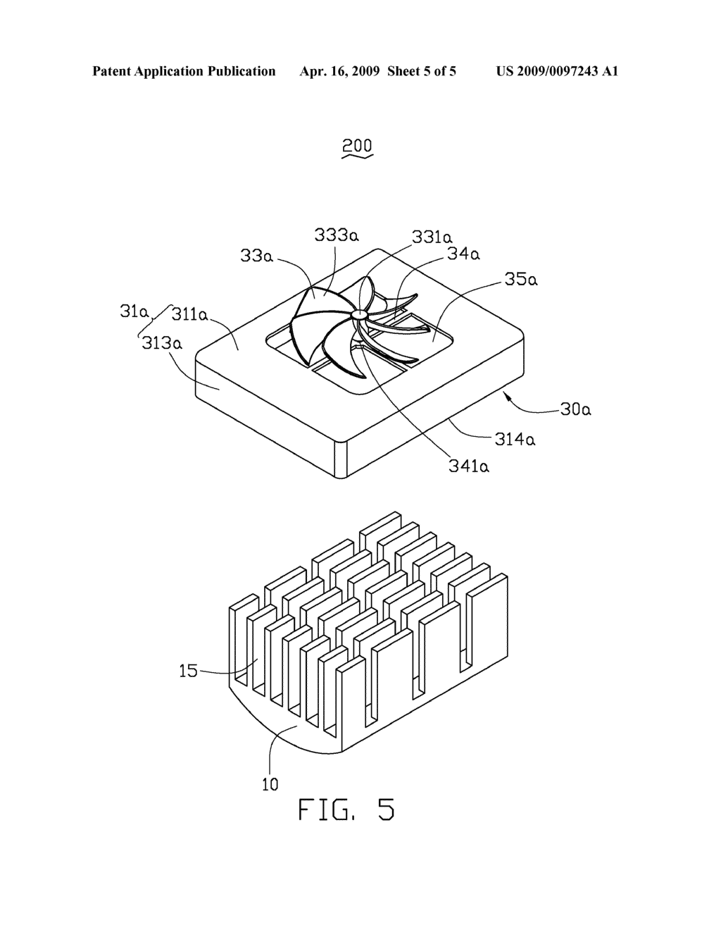 LED LAMP WITH A POWERLESS FAN - diagram, schematic, and image 06