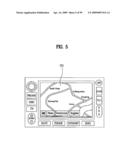 COMMUNICATION DEVICE AND METHOD OF PROVIDING LOCATION INFORMATION THEREIN diagram and image