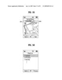 COMMUNICATION DEVICE AND METHOD OF PROVIDING LOCATION INFORMATION THEREIN diagram and image
