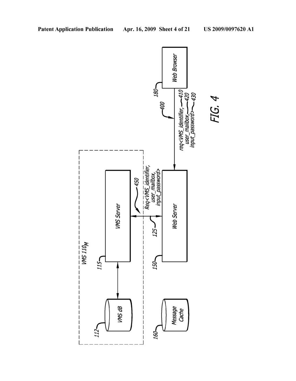 System and Method for Processing Voicemail Messages Remotely Over A Network Connection - diagram, schematic, and image 05