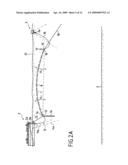 Device for transferring fluid between two floating supports diagram and image