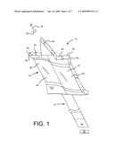 Spade Bit having Threaded Conical Tip Portion diagram and image