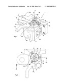 STRETCHING ROD HOLDING ARRANGEMENT diagram and image