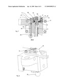 STRETCHING ROD HOLDING ARRANGEMENT diagram and image