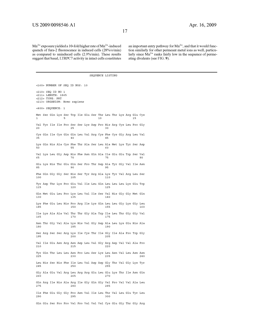 Methods of Screening for LTRPC7 Modulators - diagram, schematic, and image 40