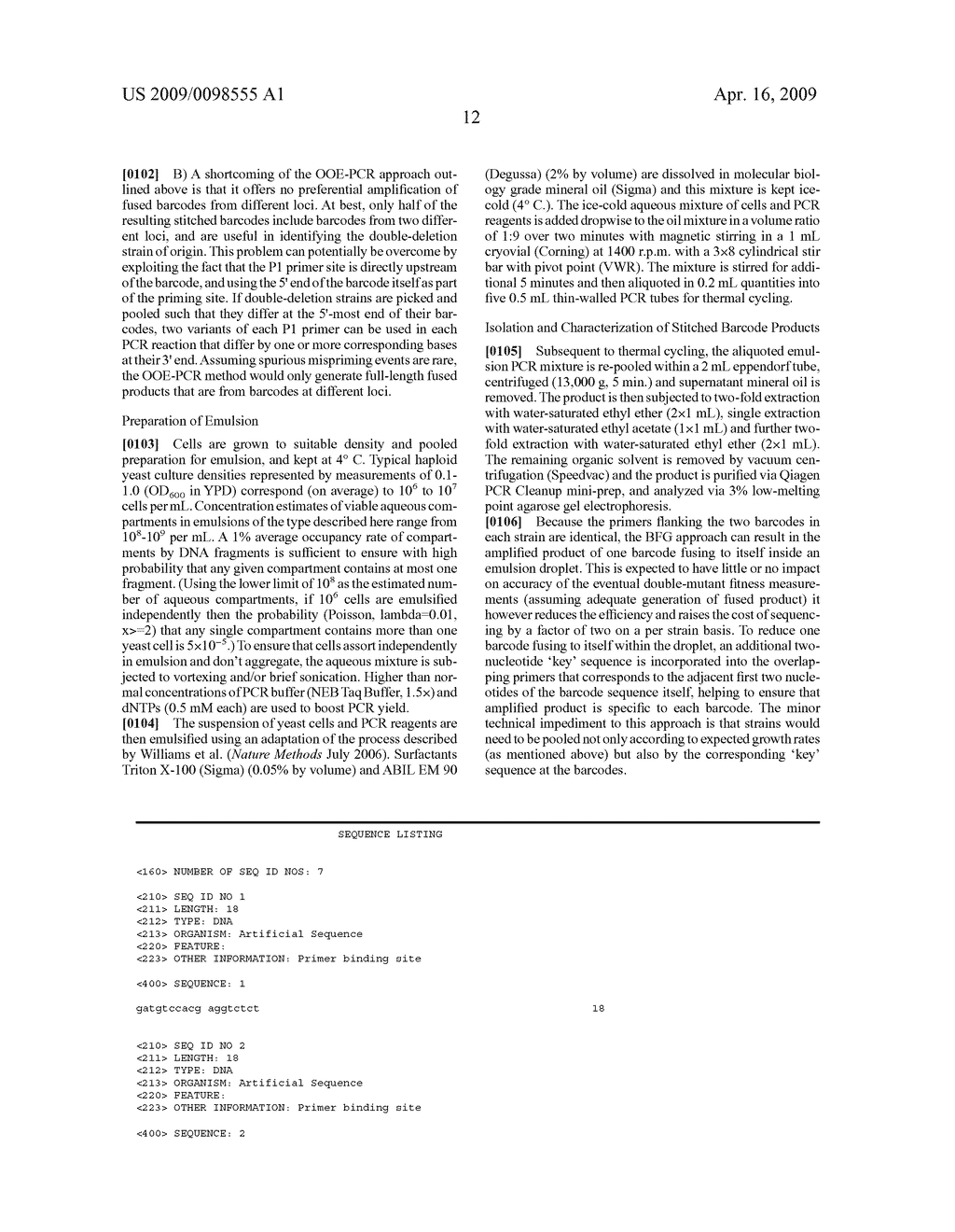 METHODS AND APPLICATIONS FOR STITCHED DNA BARCODES - diagram, schematic, and image 29