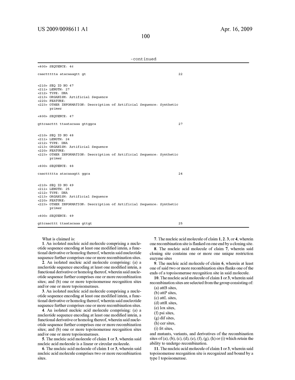 Self-cleaving affinity tags and methods of use - diagram, schematic, and image 112