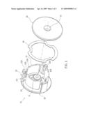 Grinding brush fixing device diagram and image