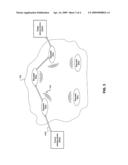 METHOD AND SYSTEM FOR UTILIZING OUT OF BAND SIGNALING FOR CALIBRATION AND CONFIGURATION OF A MESH NETWORK OF EHF TRANSCEIVERS/REPEATERS diagram and image