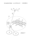 AIRBORNE WIRELESS COMMUNICATIONS SYSTEMS, AIRBORNE COMMUNICATIONS METHODS, AND COMMUNICATIONS METHODS diagram and image