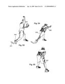 Training device for performance enhancement within sports diagram and image
