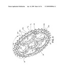 BICYCLE REAR SPROCKET ASSEMBLY diagram and image