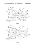 Hybrid Powertrain With Single Electric Motor Integrated Within Automatic Transmission diagram and image