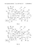 Hybrid Powertrain With Single Electric Motor Integrated Within Automatic Transmission diagram and image