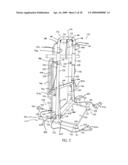 Portable workout apparatus having a pivotally mounted exercise bar diagram and image