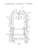 Portable workout apparatus having a pivotally mounted exercise bar diagram and image