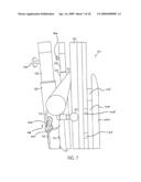 Portable workout apparatus having a pivotally mounted exercise bar diagram and image