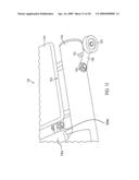 Portable workout apparatus having a pivotally mounted exercise bar diagram and image