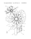 Machine for forming containers for liquids diagram and image