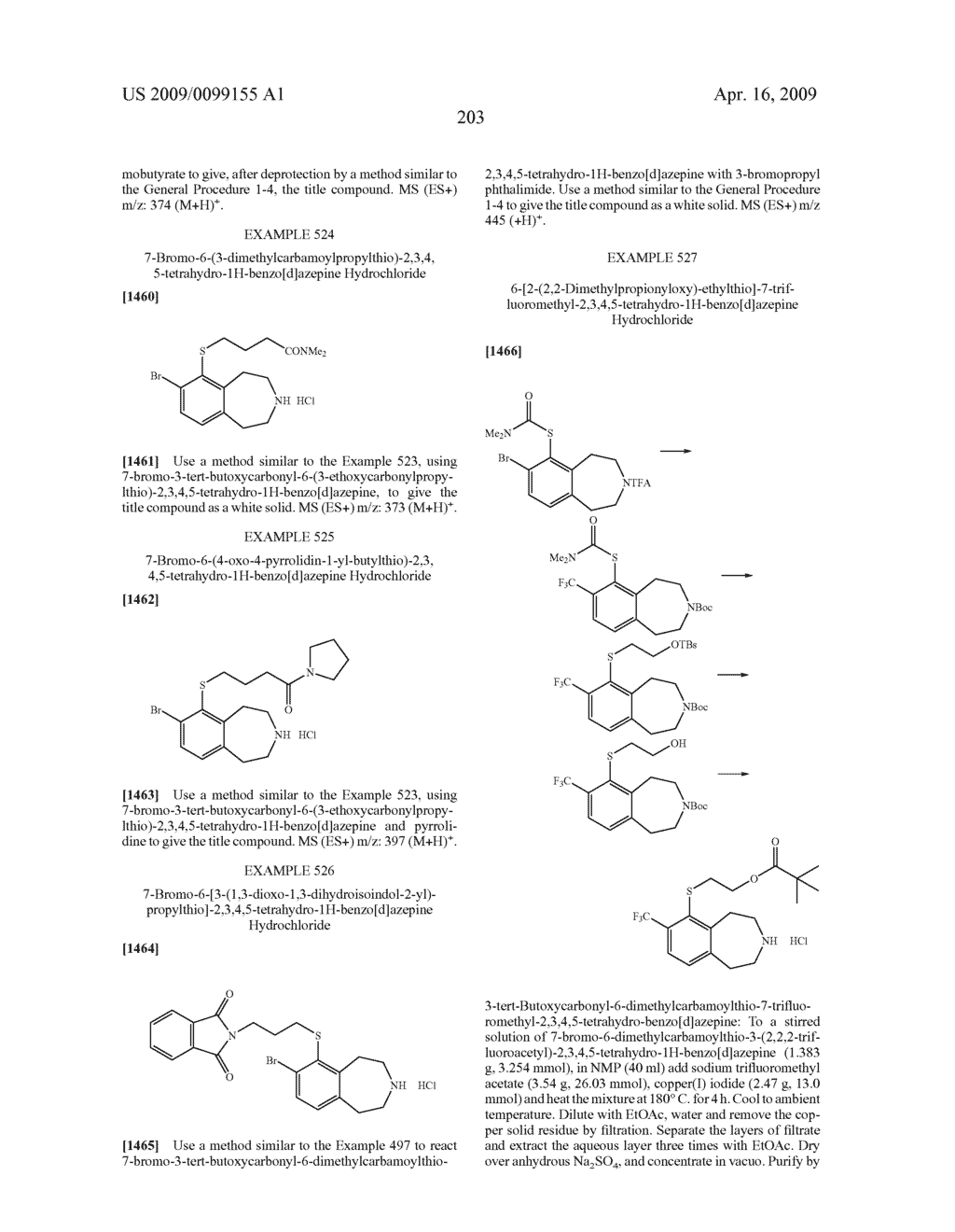 6-SUBSTITUTED 2,3,4,5-TETRAHYDRO-1H-BENZO[D]AZEPINES AS 5-HT2C RECEPTOR AGONISTS - diagram, schematic, and image 204
