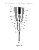 METHOD AND APPARATUS FOR PIERCING THE SKIN AND DELIVERY OR COLLECTION OF LIQUIDS diagram and image