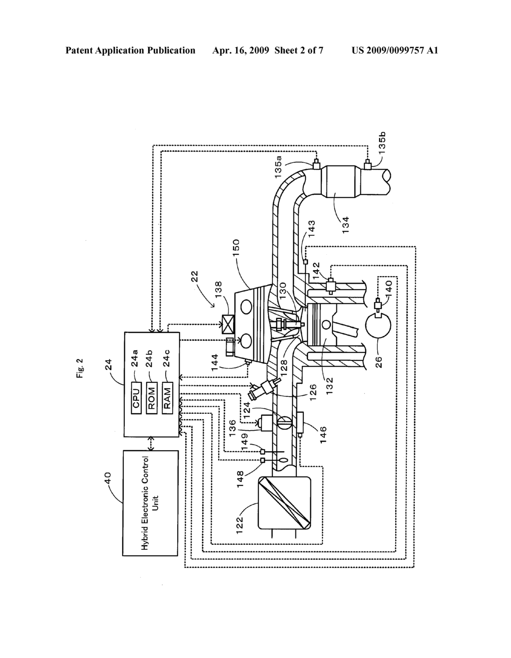 INTERNAL COMBUSTION ENGINE SYSTEM, VEHICLE EQUIPPED WITH INTERNAL COMBUSTION ENGINE SYSTEM, AND CONTROL METHOD OF INTERNAL COMBUSTION ENGINE SYSTEM - diagram, schematic, and image 03