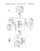 SYSTEM AND METHOD FOR ADVERTISING AND DELIVERIG MEDIA IN CONJUNCTION WITH AN ELECTRONIC MEDICAL RECORDS MANAGEMENT, IMAGING AND SHARING SYSTEM diagram and image