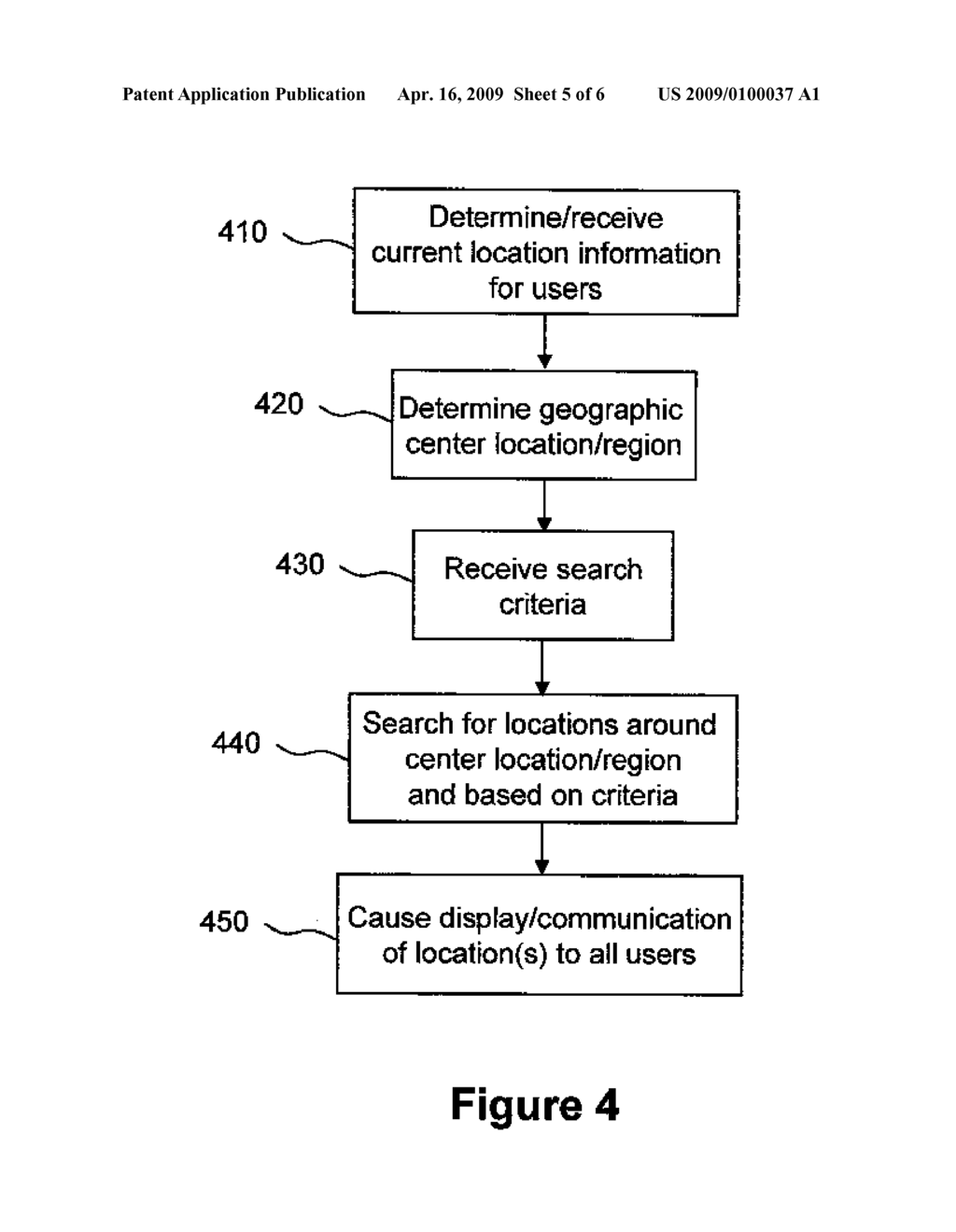 SUGGESTIVE MEETING POINTS BASED ON LOCATION OF MULTIPLE USERS - diagram, schematic, and image 06