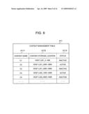 Storage control apparatus, data archive method for storage control apparatus, and storage system diagram and image