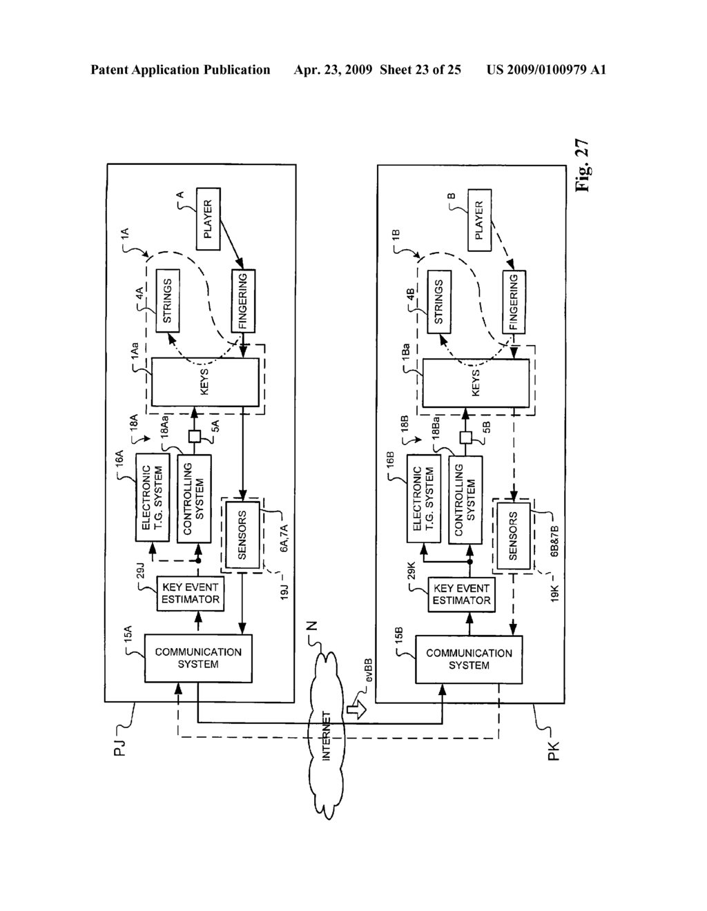 MUSIC PERFORMANCE SYSTEM FOR MUSIC SESSION AND COMPONENT MUSICAL INSTRUMENTS - diagram, schematic, and image 24