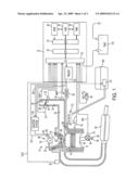 Internal Combustion Engine Having Common Power Source For Ion Current Sensing and Fuel Injectors diagram and image