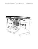 Robot system and method for molybdenum roasting furnaces cleaning procedures diagram and image