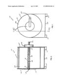 Spa filter cleaning device diagram and image