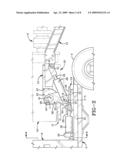 STUMP CUTTER WITH A WEIGHT CENTERED POWER TRAIN diagram and image