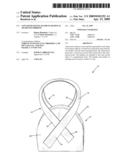 CONTAINER HAVING HANDLES SHAPED AS AWARENESS RIBBONS diagram and image