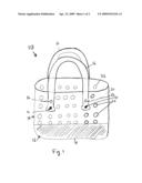 Adjustable and accessorizeable carrying case diagram and image